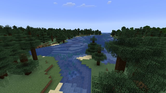 Taiga River scene preview