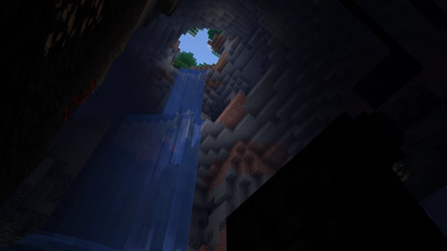 Cave Waterfall scene preview