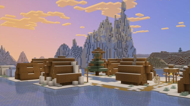 Ice Village scene preview