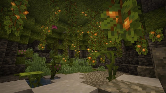 Lush Cave scene preview