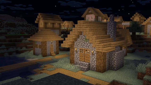 Village at Night scene preview