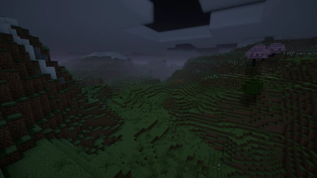 Vanilla Plus Shader — Hills (Night)