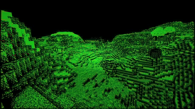 CRT Monochrome Shaderpack preview