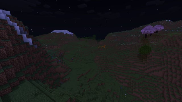 BVS - Best Vanilla Shader — Hills (Night)