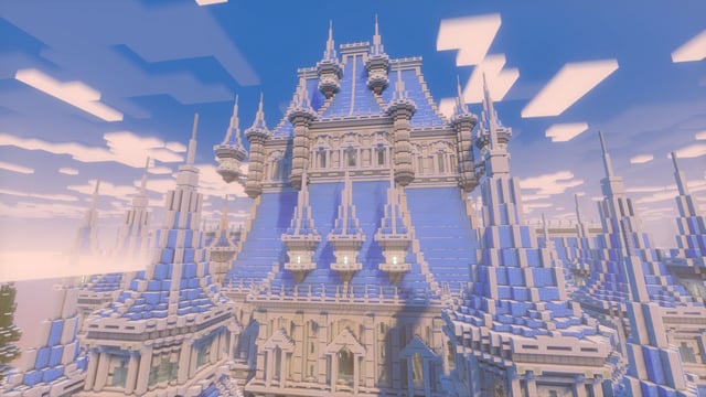 Castle above scene preview